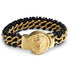 Bracelet Loup Tête de Loup Or